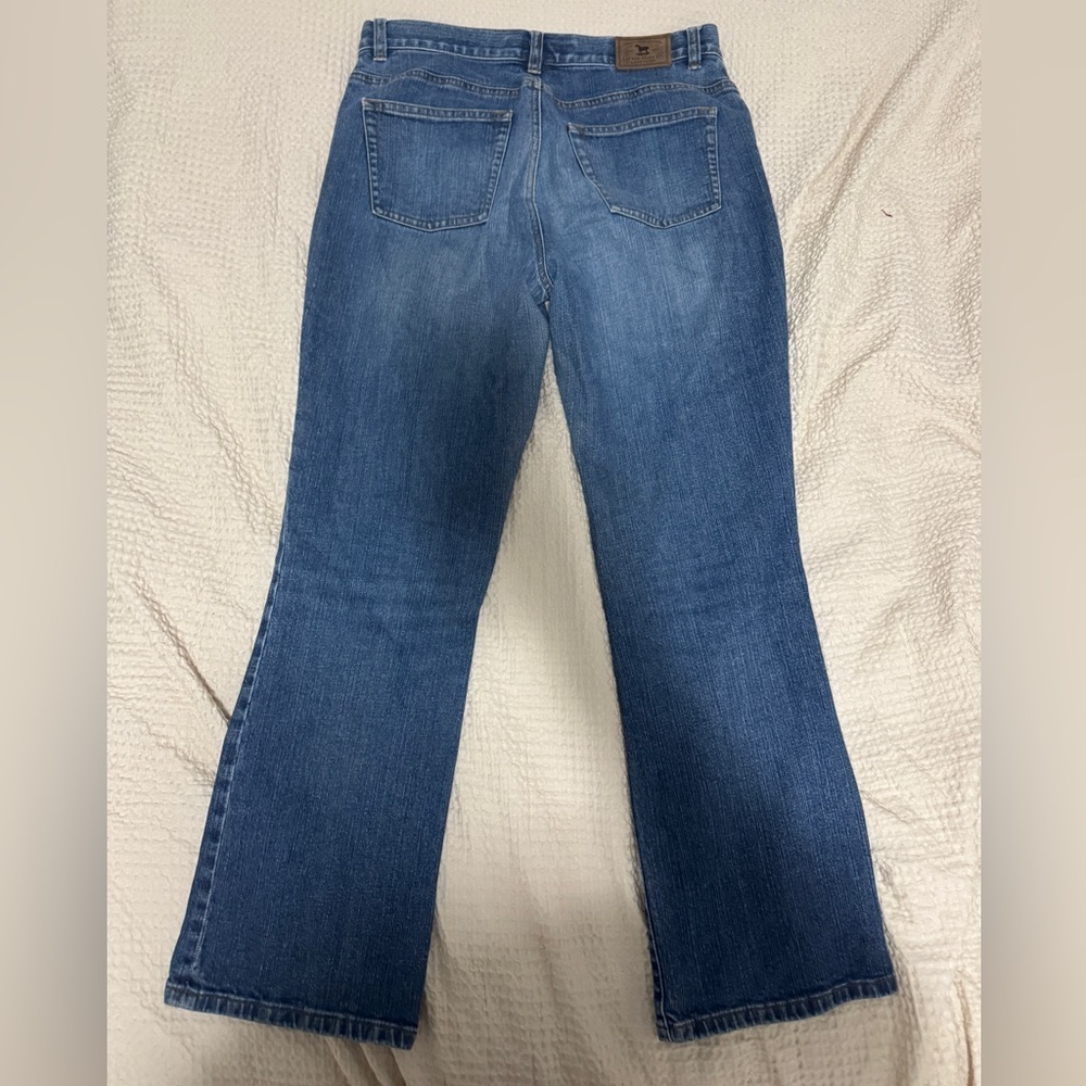 Lauren Ralph Lauren Medium Wash Boot Cut Jeans Size 4 - Picture 4 of 5